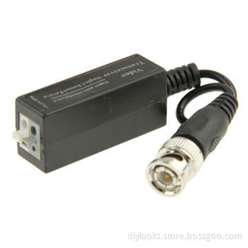 301AB Super Anti-interference Passive Video Transceiver Cable Adapter Connector, Pack of 2